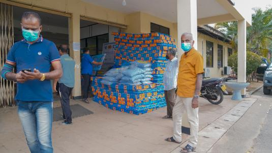 Donation of Pillows, Mattresses, and Mosquito Nets to Wathupitiwala Hospital