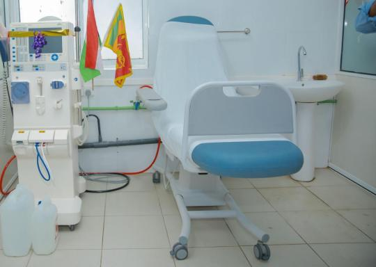 Donation of Dialysis Machine to Mahiyangana Base Hospital