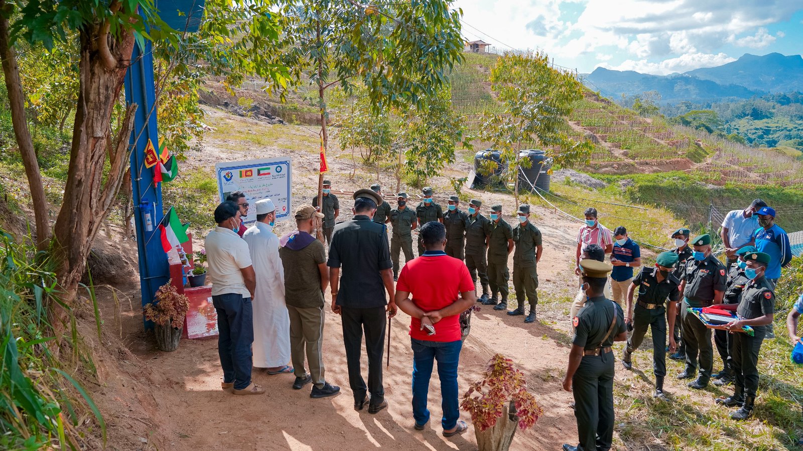 Free Drinking Water Project Handed Over to Welimada Army Camp (4)