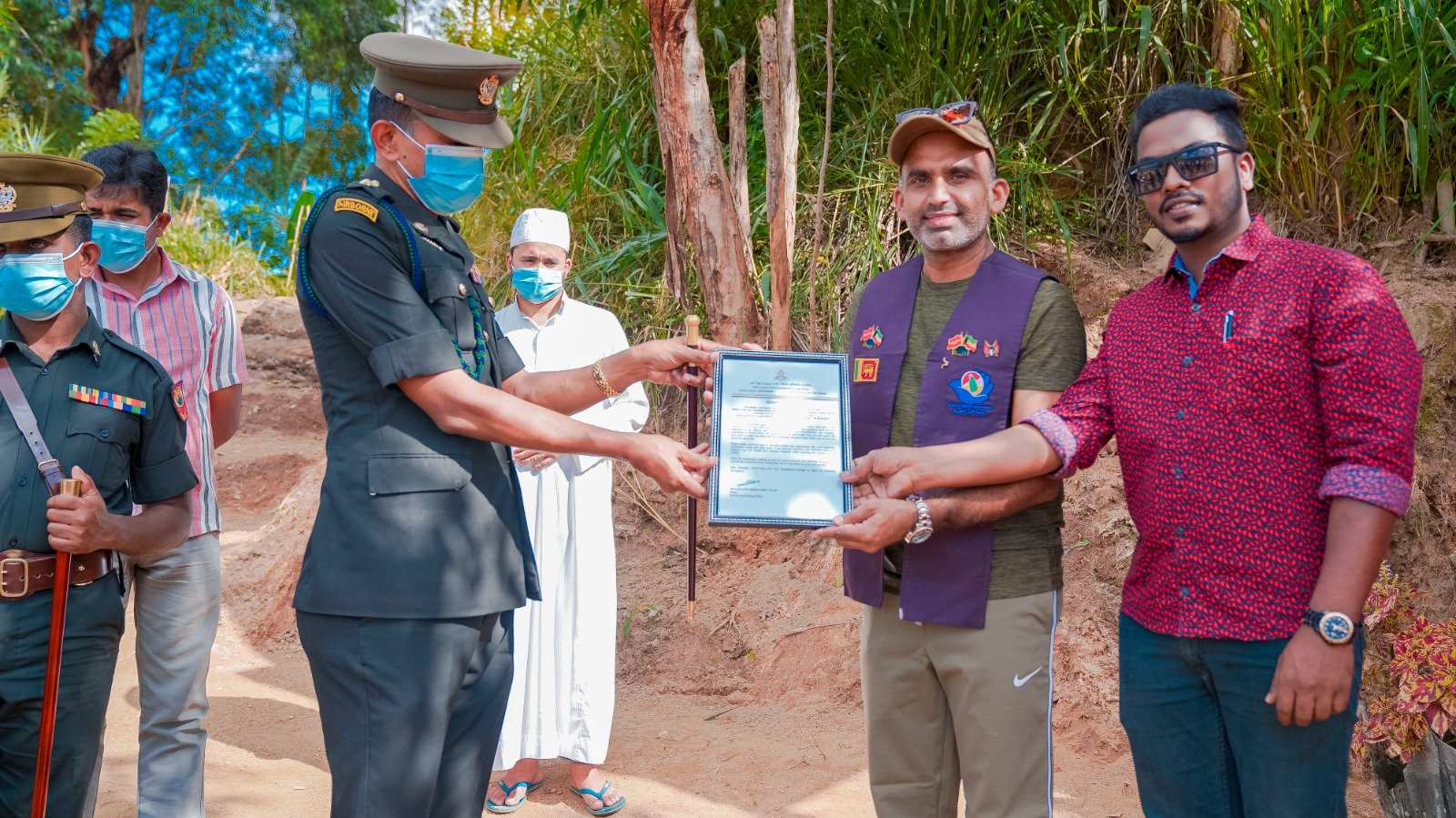 Free Drinking Water Project Handed Over to Welimada Army Camp (5)