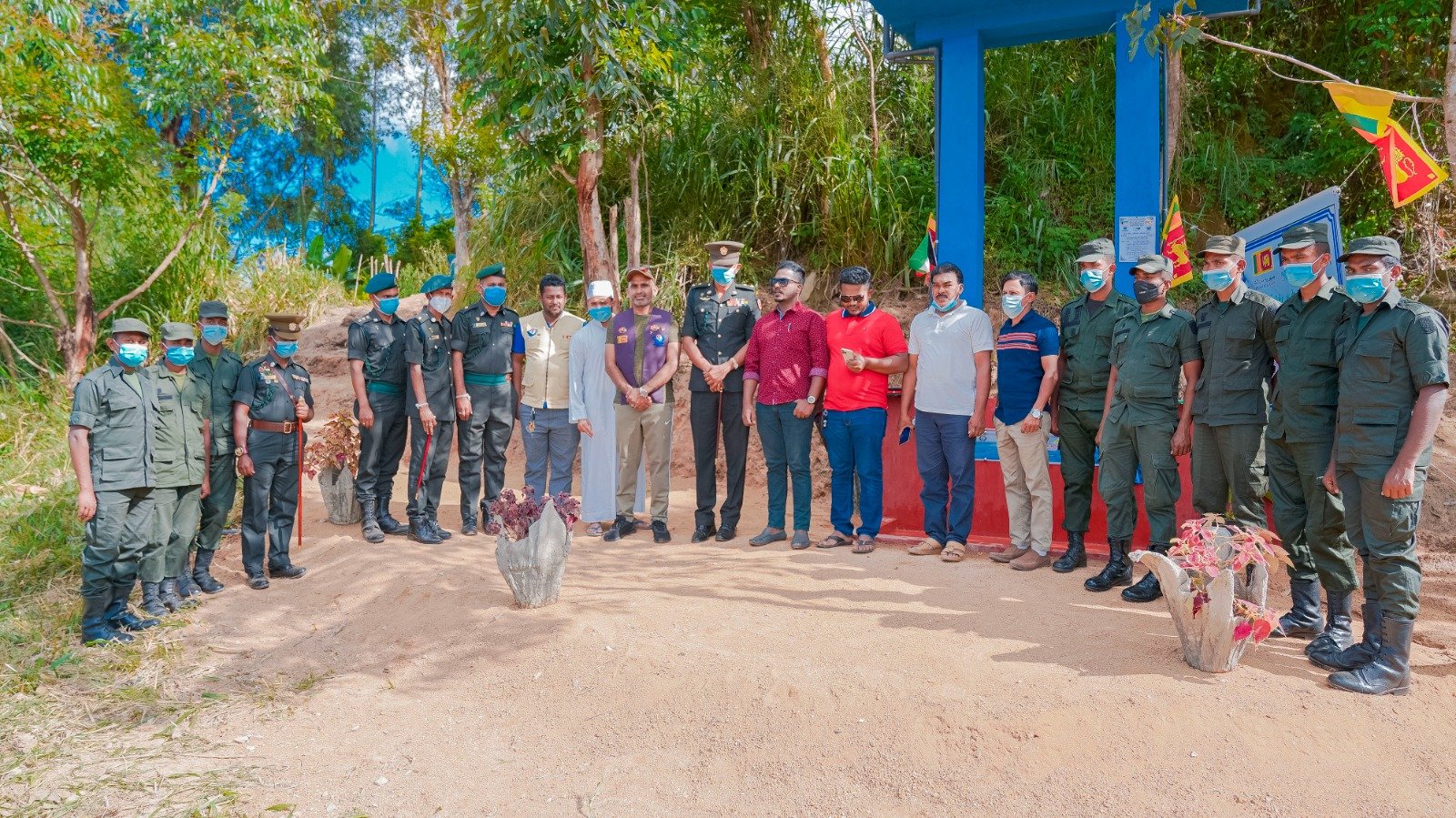 Free Drinking Water Project Handed Over to Welimada Army Camp (6)
