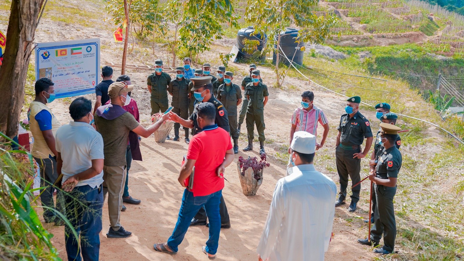 Free Drinking Water Project Handed Over to Welimada Army Camp (8)